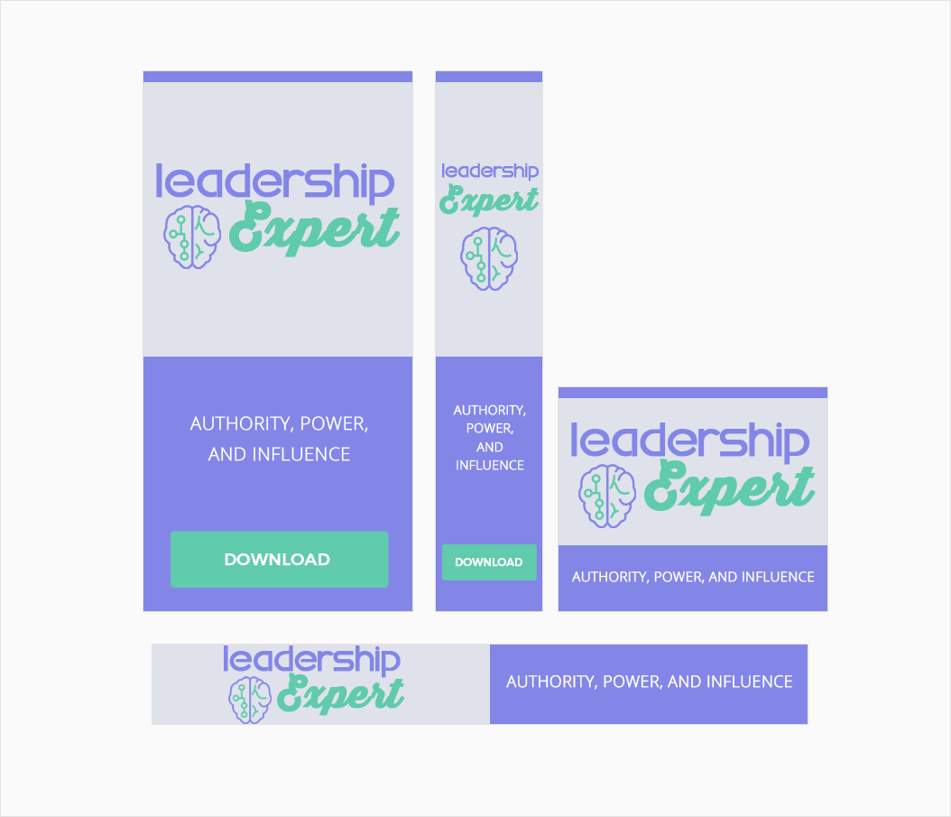 Leadership Influence Awesome High-Quality Advertising Banners